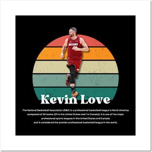 Kevin Love Vintage V1 Posters and Art